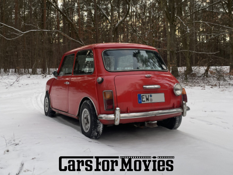 CarsForMovies | Morris  Mini 1982 England Rot Schwarz Zivilfahrzeug Kleinwagen Brandenburg 7650 